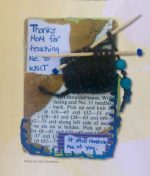 Sample of Henderson's altered cards