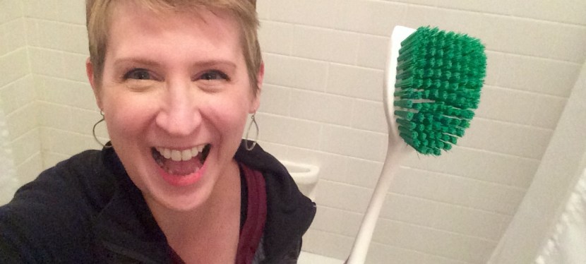 The Impossible Pleasure of Scrubbing a&nbsp;Tub